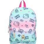 Vadobag batoh Hello Kitty Cheerful růžový/tyrkysový – Zbozi.Blesk.cz