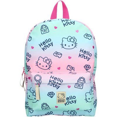 Vadobag batoh Hello Kitty Cheerful růžový/tyrkysový – Zboží Mobilmania