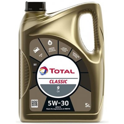 Total Classic 9 C4 5W-30 5 l – Zbozi.Blesk.cz