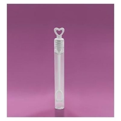 Svatební bublifuk bílý se srdíčkem 16 ml – Sleviste.cz