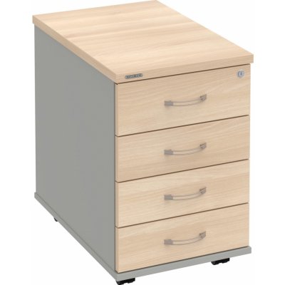 Hobis K 34 C N 4 zásuvky napříč 60 cm akát šedá – Hledejceny.cz