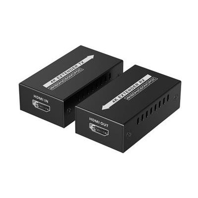 PremiumCord 4Kx2K@60Hz HDMI2.0 extender na 60m přes jeden kabel Cat6/6a/7 KHEXT60-13 – Sleviste.cz
