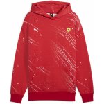 Puma FERRARI RACE COLOR S Hoodie 63048502 červená – Sleviste.cz