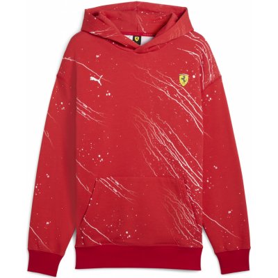Puma FERRARI RACE COLOR S Hoodie 63048502 červená – Sleviste.cz