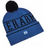 Under Armour Halftime Pom beanie Tech Blue/Black/White – Sleviste.cz