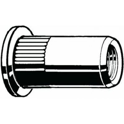 Nýtovací matice poz. ocel otevřený typ Hliník 8 OCH 30 – Zboží Mobilmania