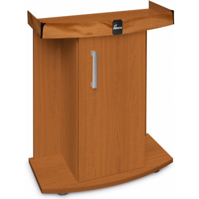 Diversa stolek Comfort 60 x 30 x 67 cm vypouklý višeň – Zboží Mobilmania