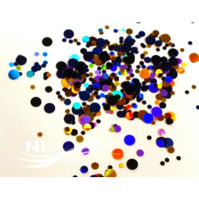 NL nails professional PIHY SHINE RAINBOW MIX 3 – Zboží Mobilmania