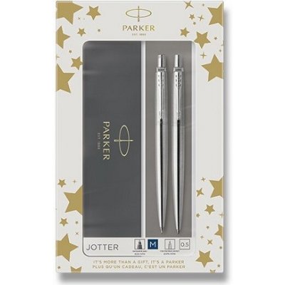 Parker 3299 Jotter Stainless Steel CT sada kuličková tužka a mechanická tužka – Hledejceny.cz