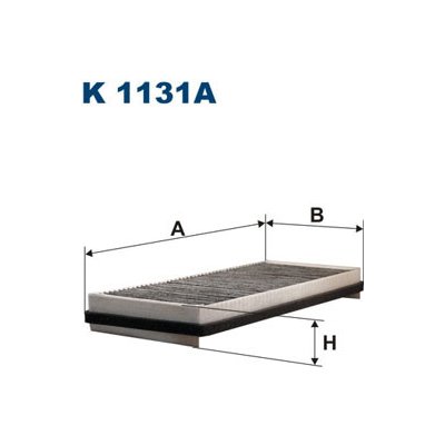 FILTRON Filtr, vzduch v interiéru K1131A – Zboží Mobilmania