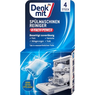 Denkmit čistič myčky 4 x 20 g 4 ks – Zbozi.Blesk.cz