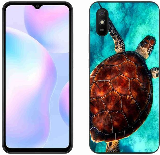 Pouzdro mmCase Gelové Xiaomi Redmi 9A - želva