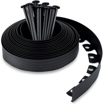 Unigardia Smart Neviditelný obrubník 5 cm x 10 m s 30 kolíky černá 1 ks – Sleviste.cz