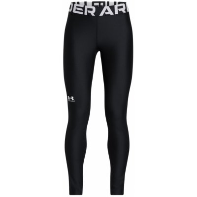 Under Armour HG Legging J 1390069 001 black/white – Zboží Dáma