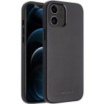 Pouzdro Qialino kožené iPhone 12 mini - černé – Zboží Mobilmania