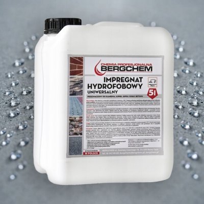 Impregnace Bergchem na betonu, kámen, dlažbu, bezbarvá, 5 l – Hledejceny.cz