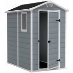 Keter Manor 4 × 6 šedá / bílá – Hledejceny.cz