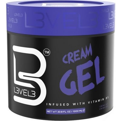 L3VEL3 Cream Hair Gel With Vitamin B5 1000 ml