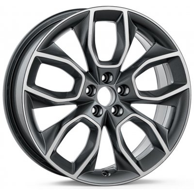 Škoda CRATER 7x18 5x100 ET39 anthracite metallic – Hledejceny.cz
