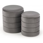 Halmar Taburety PACHO set 2 kusů - šedé – Zboží Dáma