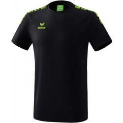 Erima 5-C Promo triko černá/Neon zelená