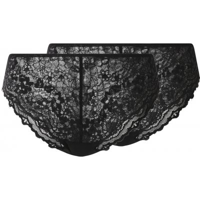 esmara Dámské kalhotky s krajkou 2 kusy černá – Sleviste.cz