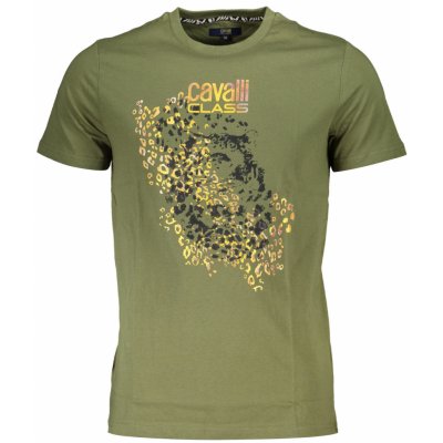 Cavalli Class T-Shirt Short Sleeve man GREEN