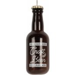 Skleněná vánoční ozdoba pivní láhev Craft Beer 5x13 cm – Hledejceny.cz