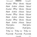 Samolepky MINIMEE - Dny v týdnu (české) – Zboží Živě