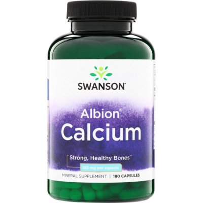 Swanson Albion Chelat Calcium 180 kapslí – Hledejceny.cz