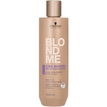 Schwarzkopf BlondMe Cool Blondes Neutralizing Shampoo 300 ml