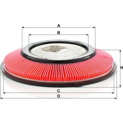 MANN-FILTER Vzduchový filtr MANN C2821 (MF C2821) – Hledejceny.cz