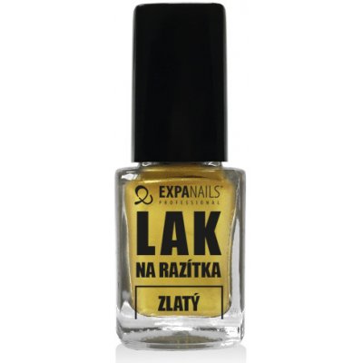 Expa-nails lak na razítka zlatý 12 ml – Zbozi.Blesk.cz