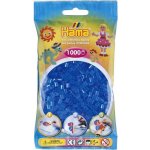 HAMA HAMA H207-15 Hama zažehlovací průhledné modré korálky 1000ks MIDI – Zboží Mobilmania