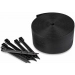 Unigardia Decor se 40 kolíky 13 cm x 20 m černá černá 1 ks – Hledejceny.cz