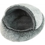 O´lala Pets Pelíšek pro hlodavce Papuče Royal šedý 26 x 34 cm – Zboží Mobilmania