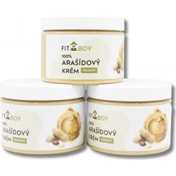 Fitboy Arašídový krém křupavý 100% 3 x 500 g