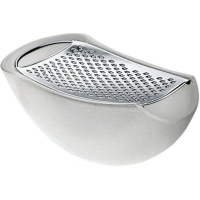 Struhadlo na parmezán PARMENIDE Alessi 15 cm bílé