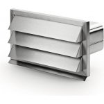 Naber E-Jal flow 150 X - venkovní mřížka se zpětnou klapkou nerez – Hledejceny.cz