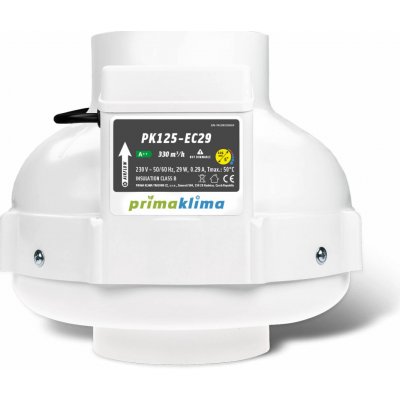 Prima klima EC Pk125-Ec29 330 m3/h 125 Mm – Zboží Mobilmania