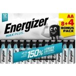 Energizer Max Plus AA 12ks 7638900423327 – Zboží Mobilmania