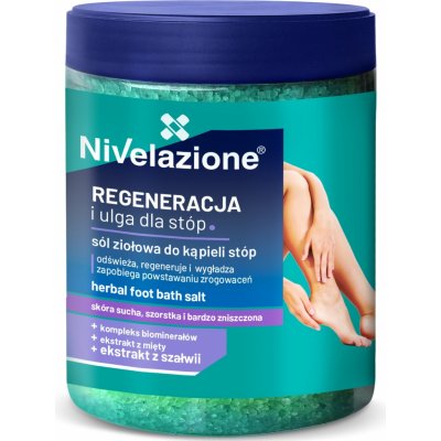 Farmona Nivelazione Feet sůl do koupele pro unavené nohy 600 g