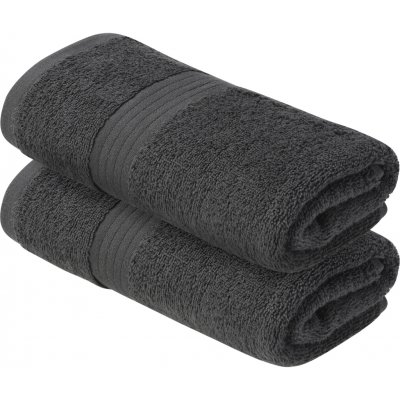 Livarno froté ručník 50 x 100 cm 2 kusy šedá – Zboží Mobilmania