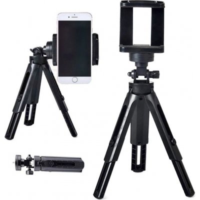 Flexibilní stativ s držákem na telefon a kameru, výška 12–23 cm – Hledejceny.cz