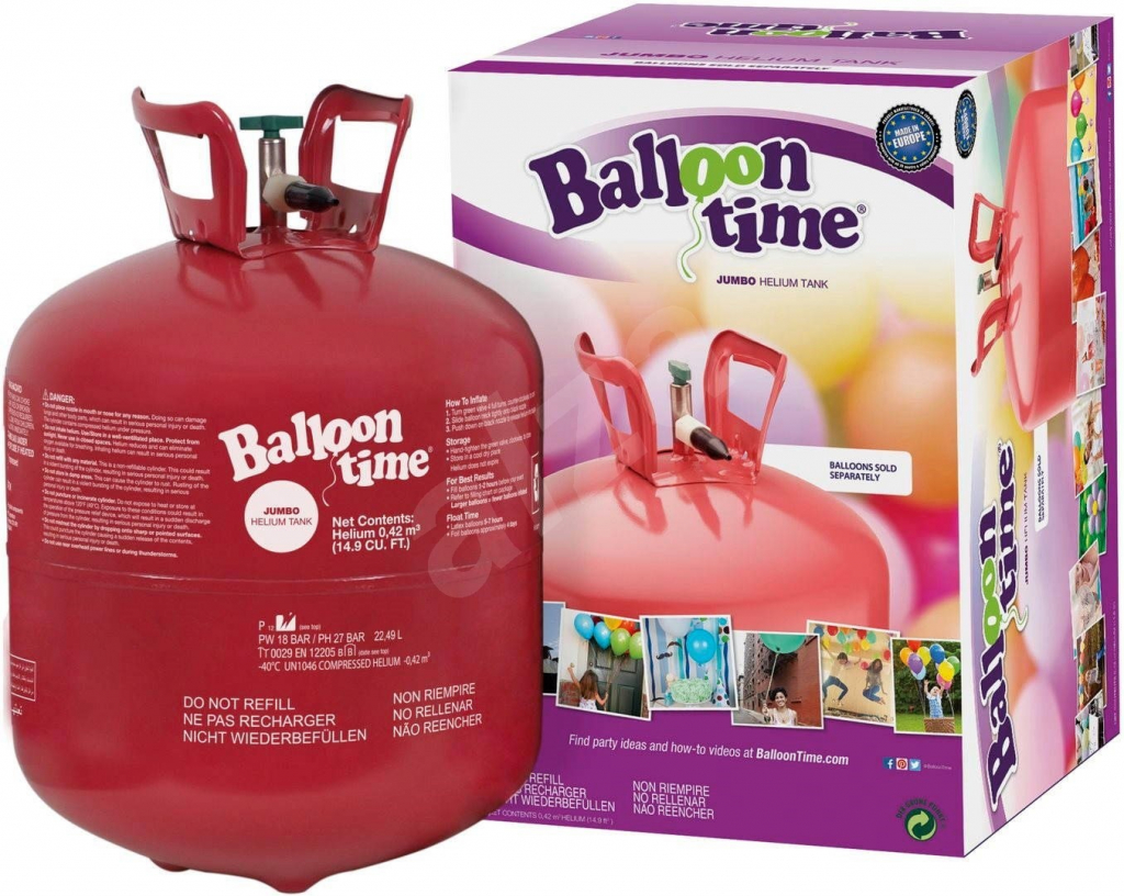 Helium do balónků 50 od 945 Kč - Heureka.cz