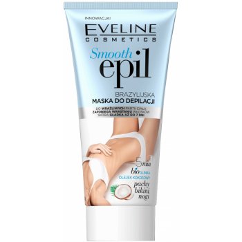 Eveline cosmetics Smooth Epil Brazilská depilační maska ​​- nohy, bikiny, podpaží 175 ml