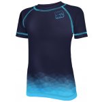 Dětské funkční tričko s krátkým rukávem MOZAIKA modrá/tmavá – Hledejceny.cz