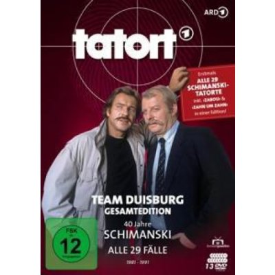 Tatort Duisburg - 40 Jahre Schimanski - Gesamtedition DVD – Hledejceny.cz