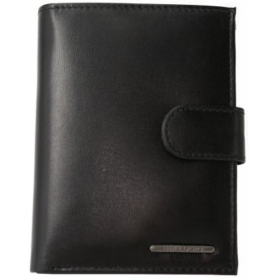 Luxusní pánská kožená peněženka Doknu černá – Zboží Mobilmania