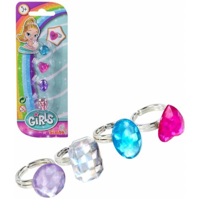 Simba Simba Steffi Love Girl Sada prstýnků pro holčičky 2 druhy – Zboží Dáma